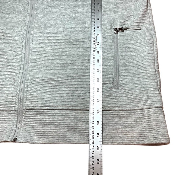 OLD NAVY Long Sleeve Dynamic Fleece Ribbed Performance Jacket Full Zip Sz XL - Picture 7 of 11